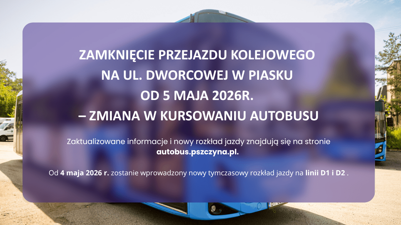 Rozkład jazdy na linii D1 i D2

